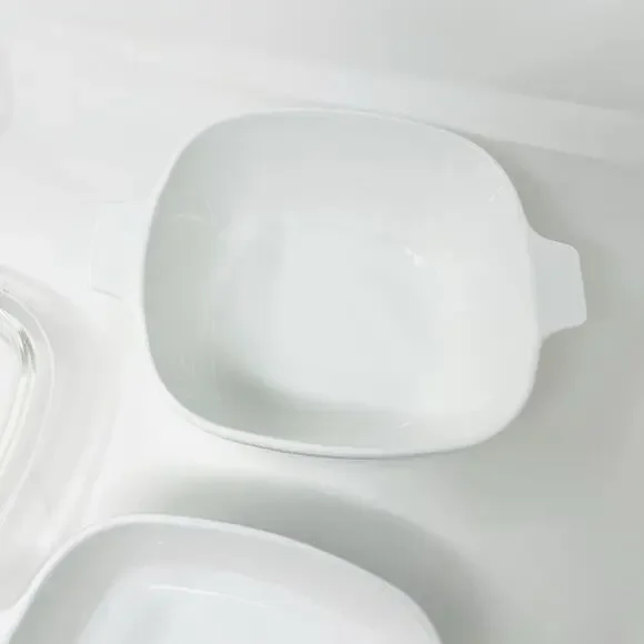 Vintage Corning Ware Casserole Baking Dishes x 3 Blue Cornflower (H4) 6 Pc USA - Picture 10 of 14